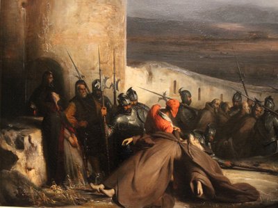 The Cordeliers. Episode of the Siege of Metz by Charles Laurent Maréchal
